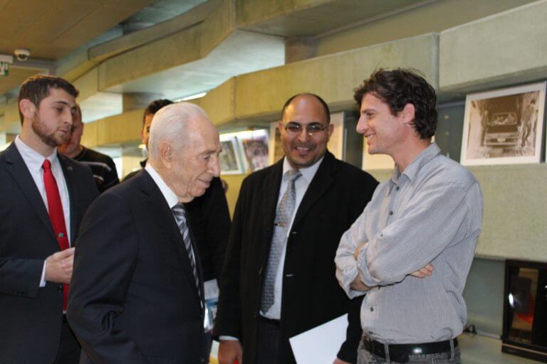 Special Thanks from President Shimeon Peres